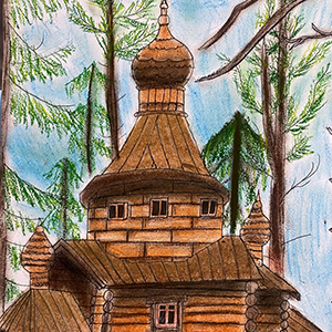 Ульяна Жданова | Церковь преподобного Сергия Радонежского (Рощино)