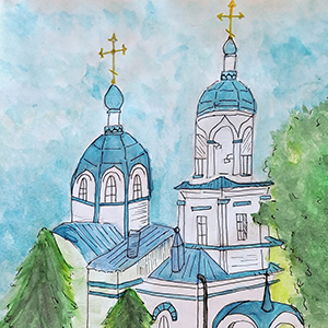 Алиса Жукова | Церковь Воздвижения Честного Креста Господня в д. Ополье