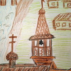 Вероника Бортко | Часовня Ильи Пророка 18 век,деревня Пяльма,Пудожский район