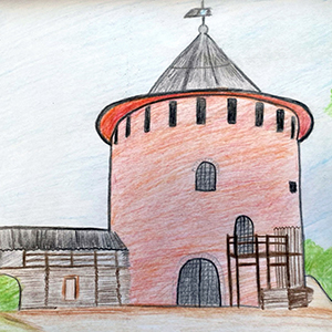 Мария Бурса | Белая (Алексеевская) башня