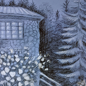 Александра Крикунова | Вид на дом- музей Истоки