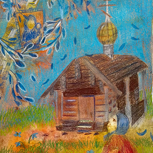 Лариса Никитина | Георгиевская церковь в Осьмино