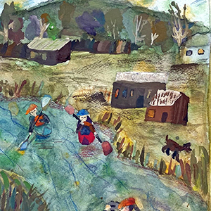 Лада  Сквазникова |  Река Оять