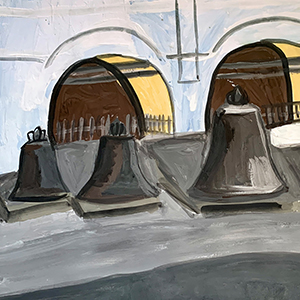 Милослава Уткина | У подножия звонницы Софийского собора