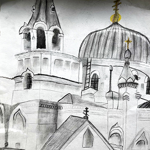 Вероника Федорова | Храм св.Георгия Победоносца в Ложголово