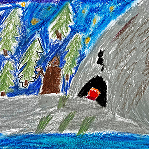 Дана Хохова | Тень монаха на берегу реки Долгой