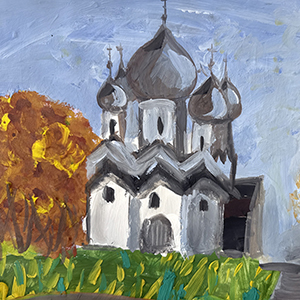 Ева Фоктова | Церковь Бориса и Глеба в Плотниках