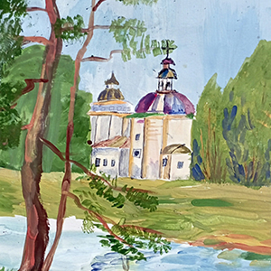 Ника Костылева | Церковь Воскресения Христова в Важинах