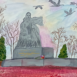 Полина Литвинова | Памятник Матери