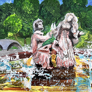 Алексеенко  Маргарита  | Фонтан Садко в Кремлевском парке