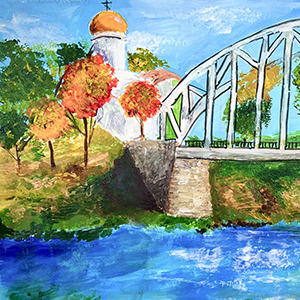 Дарина Никитина  | Боровичский мост Н.А.Белелюбского 