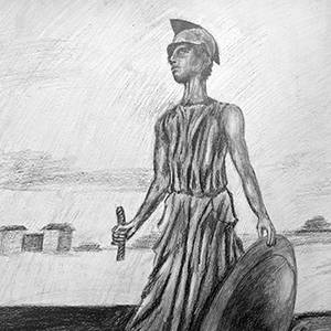 Диана Аксёнова | Скульптура Афины Паллады