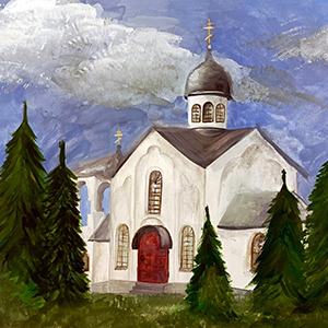 Василина Максимова | Церковь Александра Невского