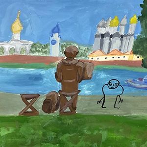 Мария  Александрова | Рисуем Новгород 