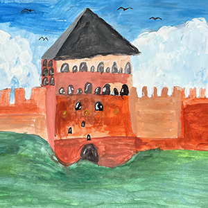 Ева  Керсон | Дворцовая башня Новгородского Кремля