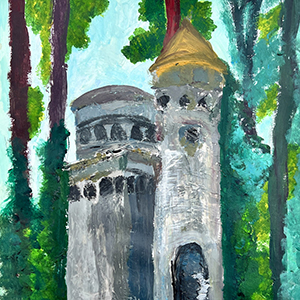 Алиса Алексеева | Усадьба заветное. Часовня-средневековый замок в миниатюре.