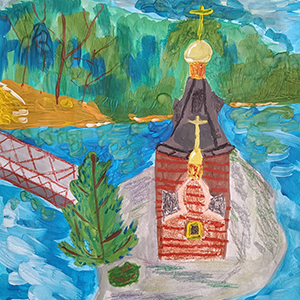 Вера Шолохова | Церковь Андрея Первозванного на Вуоксе