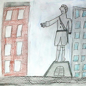 Савелий Кабышев  | Памятник ПетруI