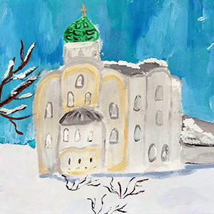 Маргарита Капустина | Церковь Федора Стратилата на ручью