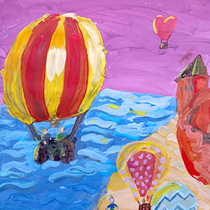 Александра  Филиппова  | Фестиваль воздухоплавания на Кремлевском пляже